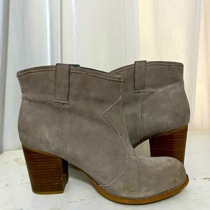 Splendid Grey Suede Short Boots